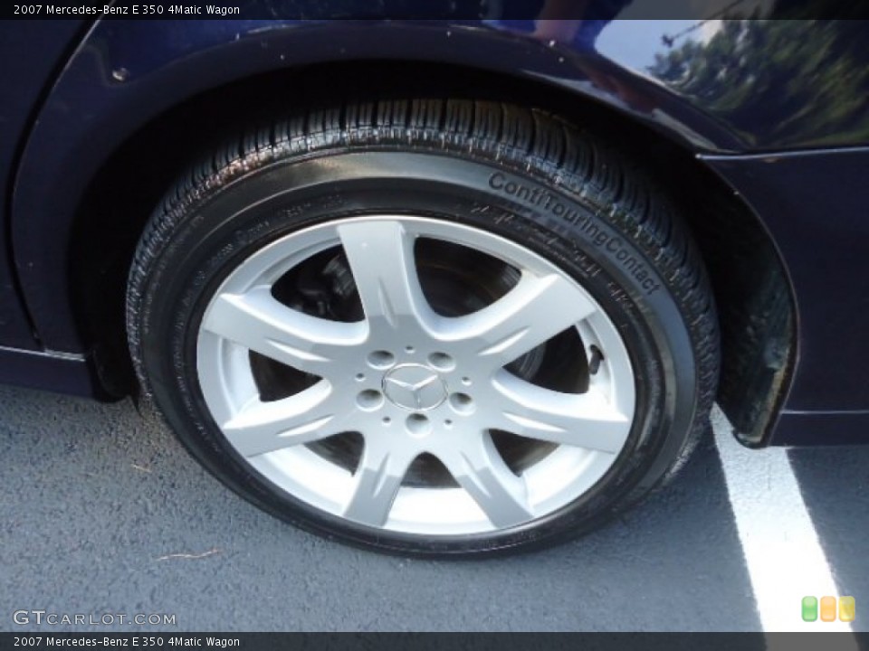 2007 Mercedes-Benz E 350 4Matic Wagon Wheel and Tire Photo #69389293