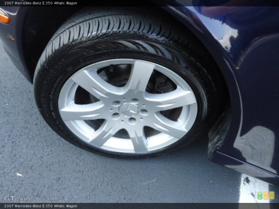 2007 Mercedes-Benz E 350 4Matic Wagon Wheel and Tire Photo #69389302