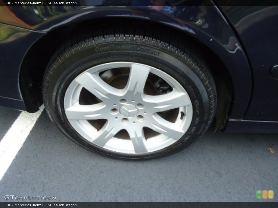 2007 Mercedes-Benz E 350 4Matic Wagon Wheel and Tire Photo #69389320