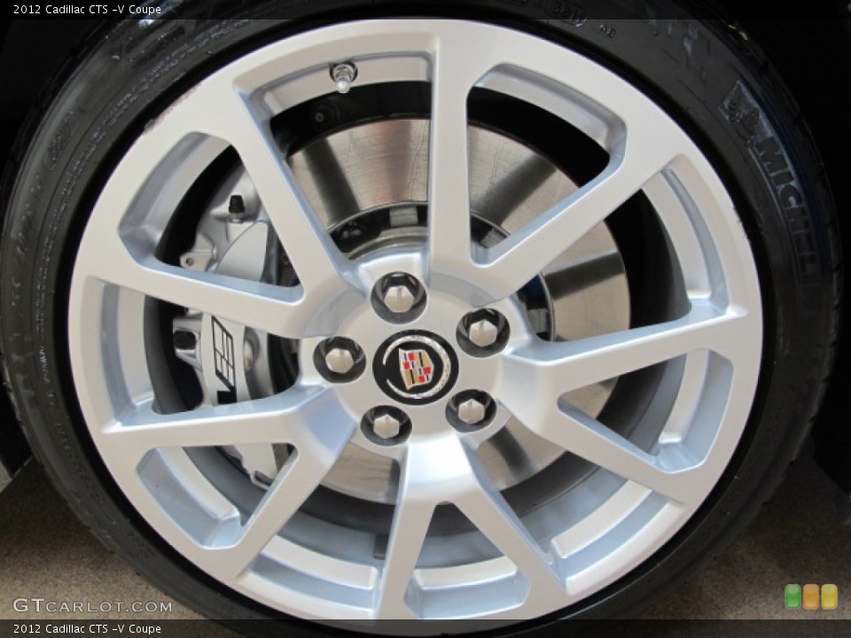 2012 Cadillac CTS -V Coupe Wheel and Tire Photo #69389416