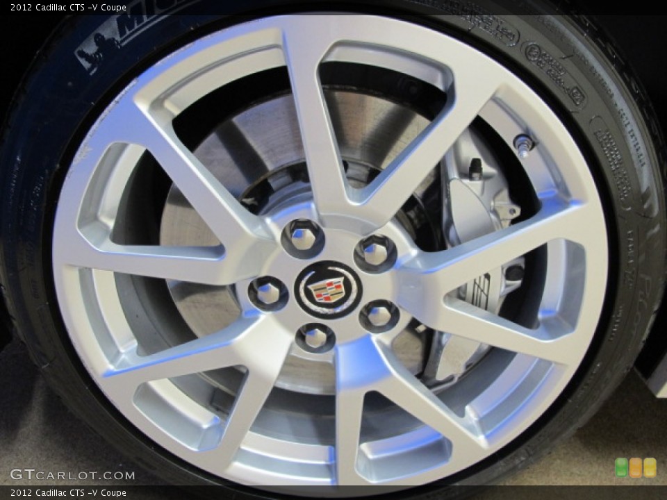 2012 Cadillac CTS -V Coupe Wheel and Tire Photo #69389425