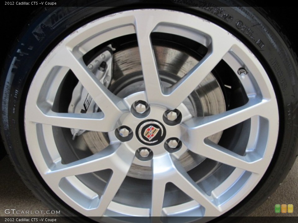 2012 Cadillac CTS -V Coupe Wheel and Tire Photo #69389437