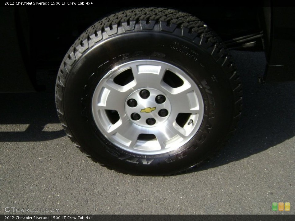 2012 Chevrolet Silverado 1500 LT Crew Cab 4x4 Wheel and Tire Photo #69391423