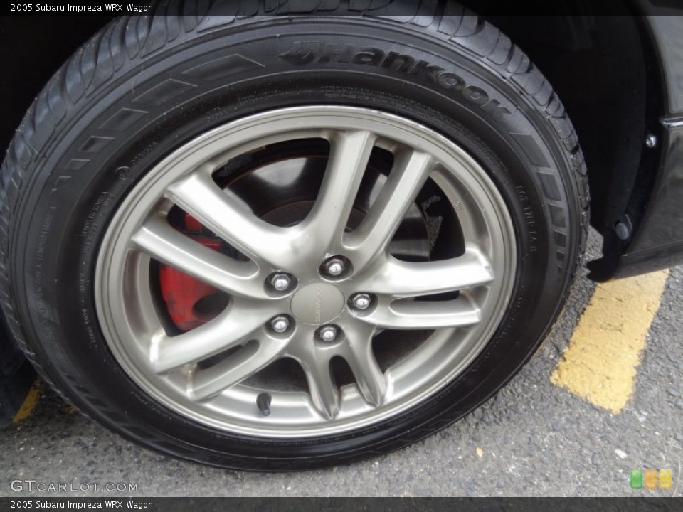 2005 Subaru Impreza WRX Wagon Wheel and Tire Photo #69393742