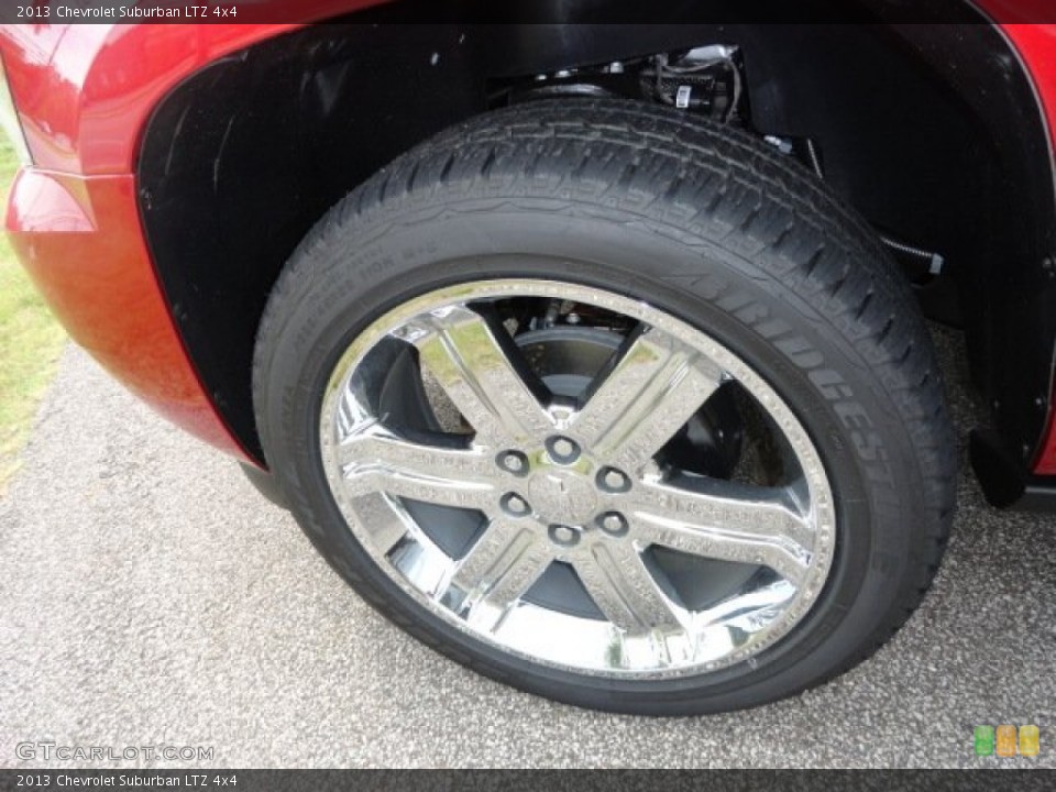 2013 Chevrolet Suburban LTZ 4x4 Wheel and Tire Photo #69394510