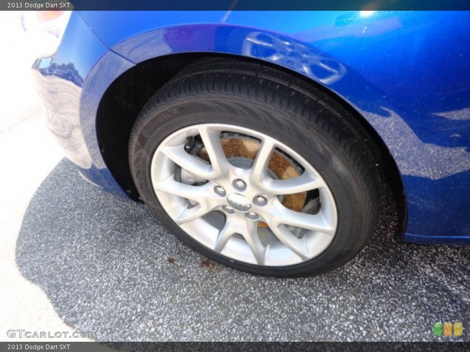 2013 Dodge Dart SXT Wheel and Tire Photo #69394885