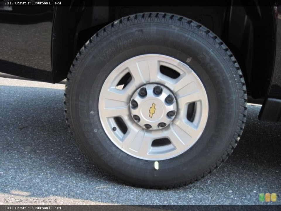 2013 Chevrolet Suburban LT 4x4 Wheel and Tire Photo #69397984
