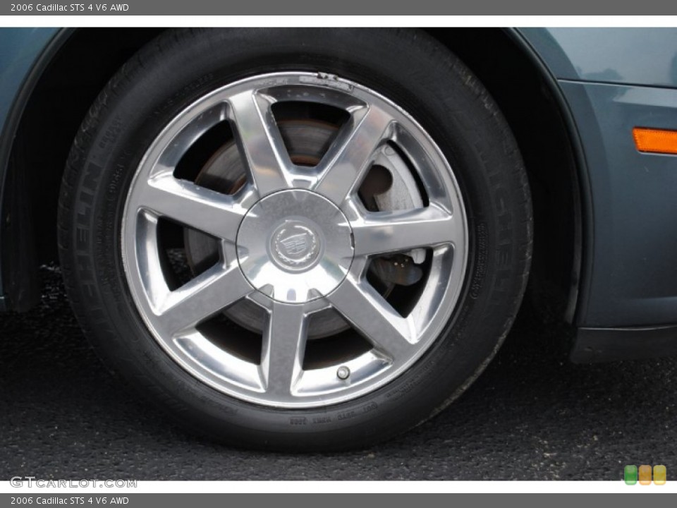 2006 Cadillac STS 4 V6 AWD Wheel and Tire Photo #69403057