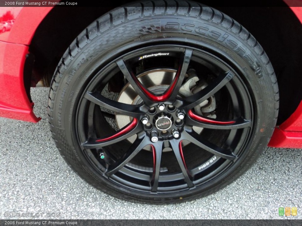 2008 Ford Mustang Custom Wheel and Tire Photo #69409493