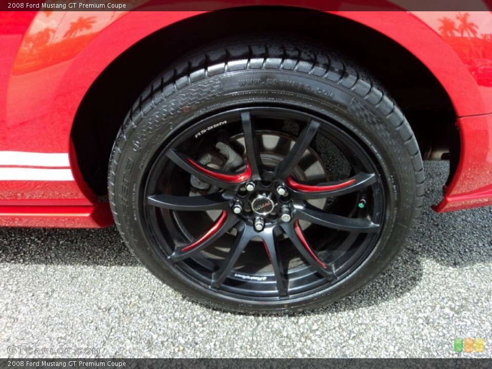 2008 Ford Mustang Custom Wheel and Tire Photo #69409549