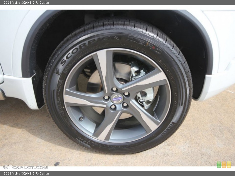 2013 Volvo XC90 3.2 R-Design Wheel and Tire Photo #69409690