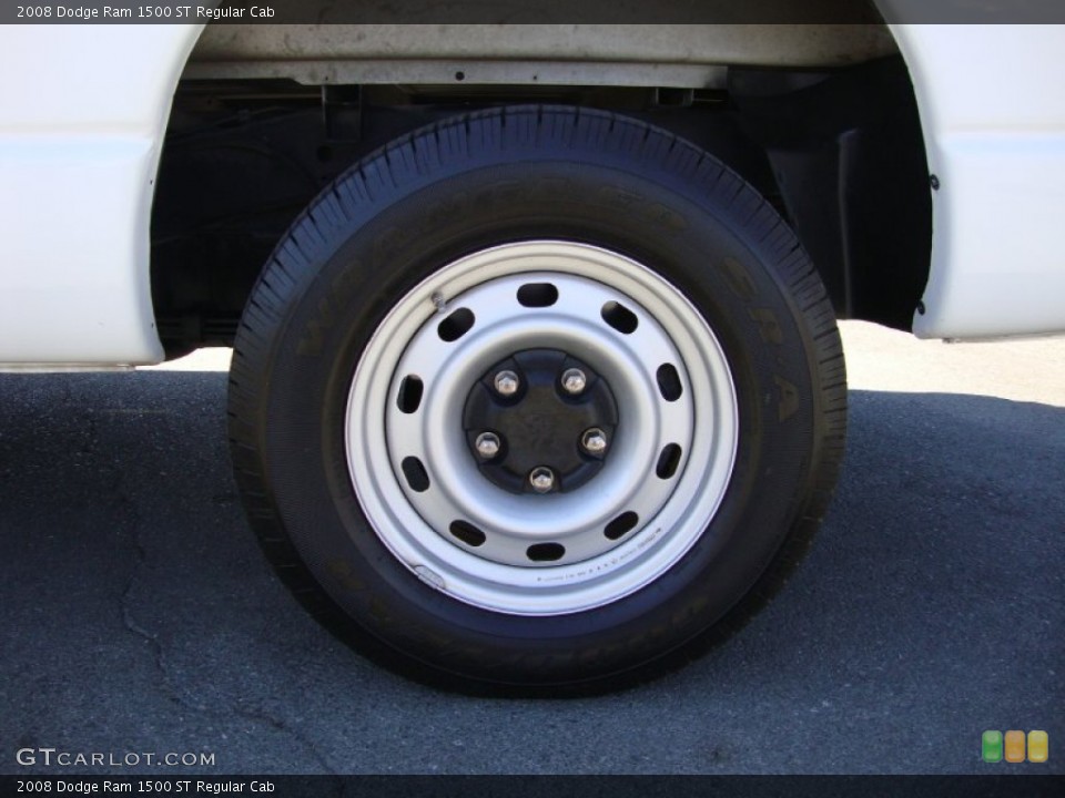 2008 Dodge Ram 1500 ST Regular Cab Wheel and Tire Photo #69410359