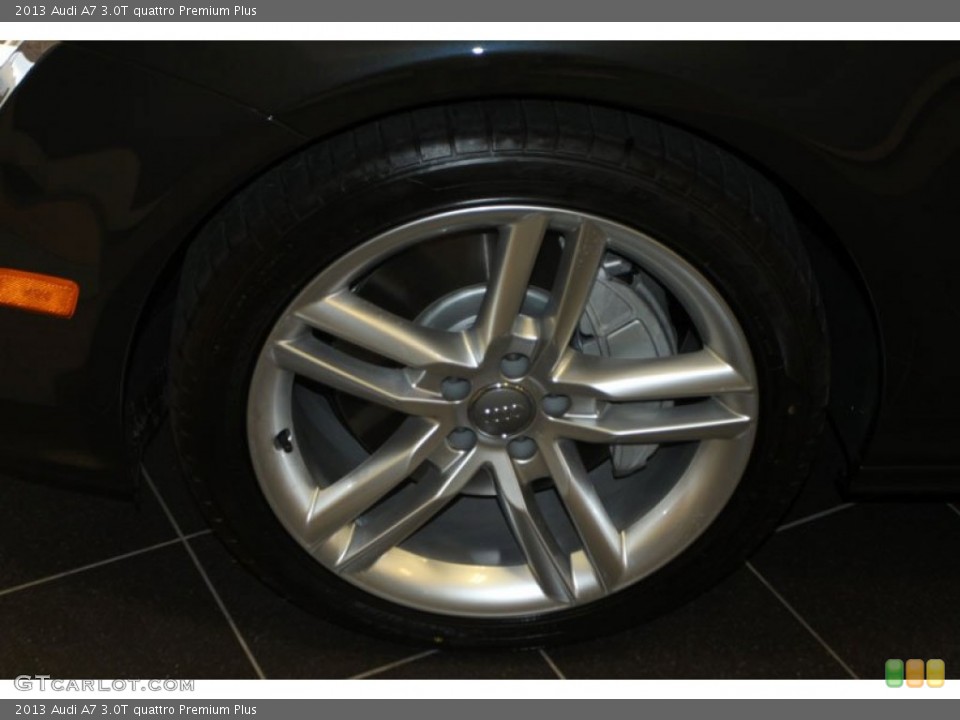 2013 Audi A7 3.0T quattro Premium Plus Wheel and Tire Photo #69410572
