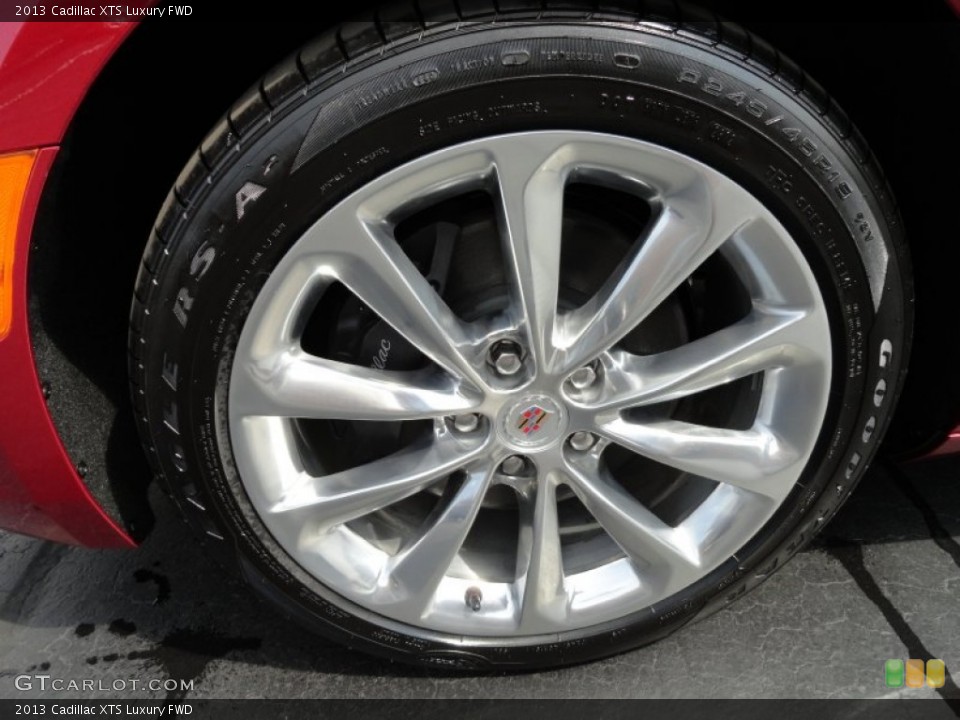 2013 Cadillac XTS Luxury FWD Wheel and Tire Photo #69411742