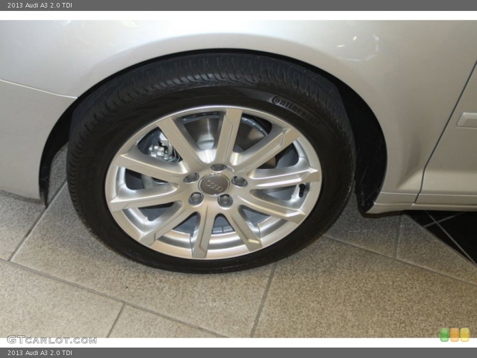2013 Audi A3 2.0 TDI Wheel and Tire Photo #69411778