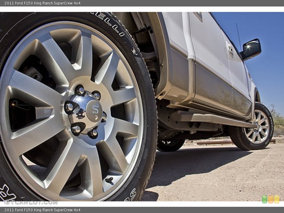 2011 Ford F150 King Ranch SuperCrew 4x4 Wheel and Tire Photo #69415390