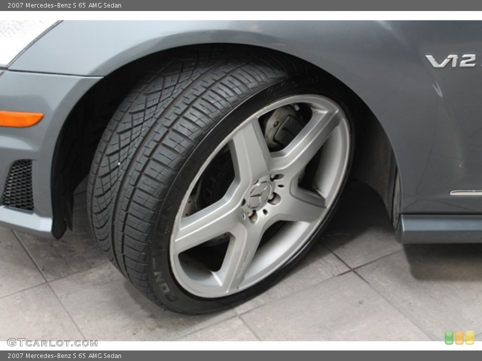 2007 Mercedes-Benz S 65 AMG Sedan Wheel and Tire Photo #69421225