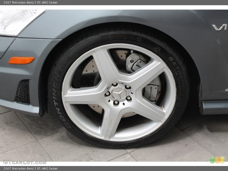 2007 Mercedes-Benz S 65 AMG Sedan Wheel and Tire Photo #69421237