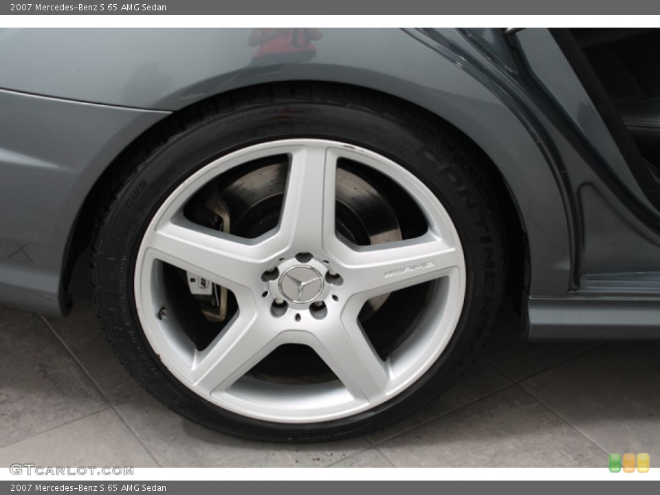 2007 Mercedes-Benz S 65 AMG Sedan Wheel and Tire Photo #69421246