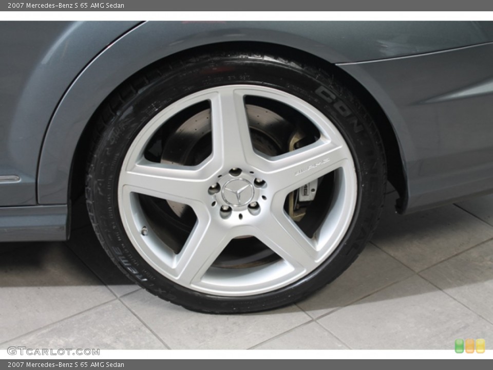 2007 Mercedes-Benz S 65 AMG Sedan Wheel and Tire Photo #69421255