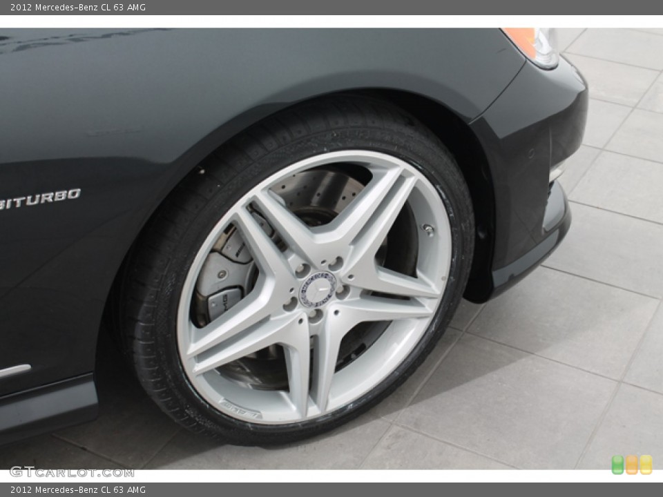 2012 Mercedes-Benz CL 63 AMG Wheel and Tire Photo #69422128