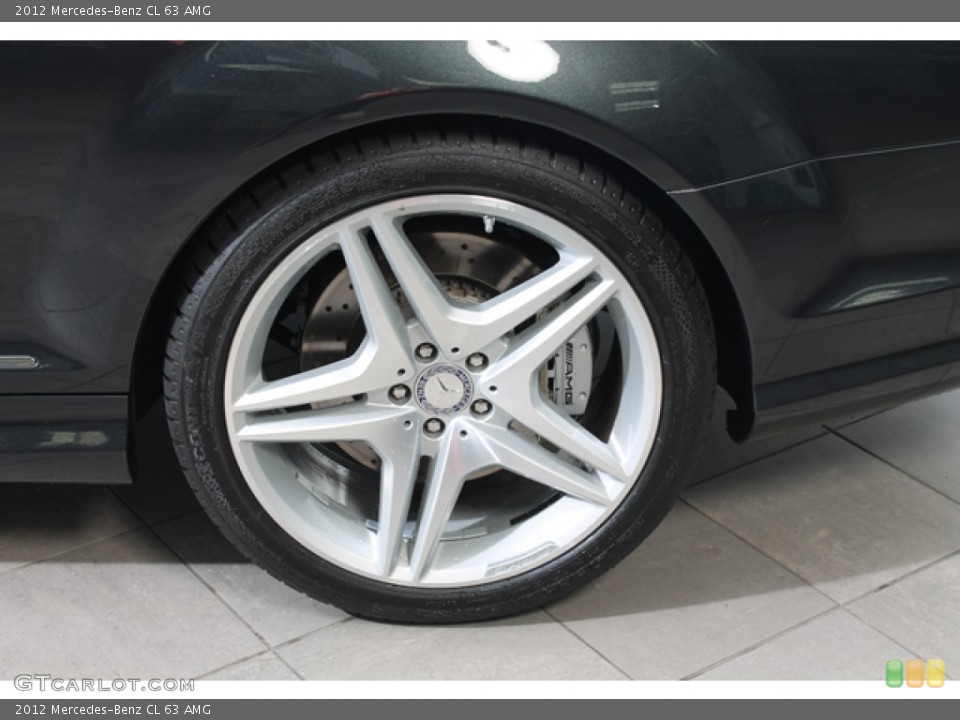 2012 Mercedes-Benz CL 63 AMG Wheel and Tire Photo #69422146