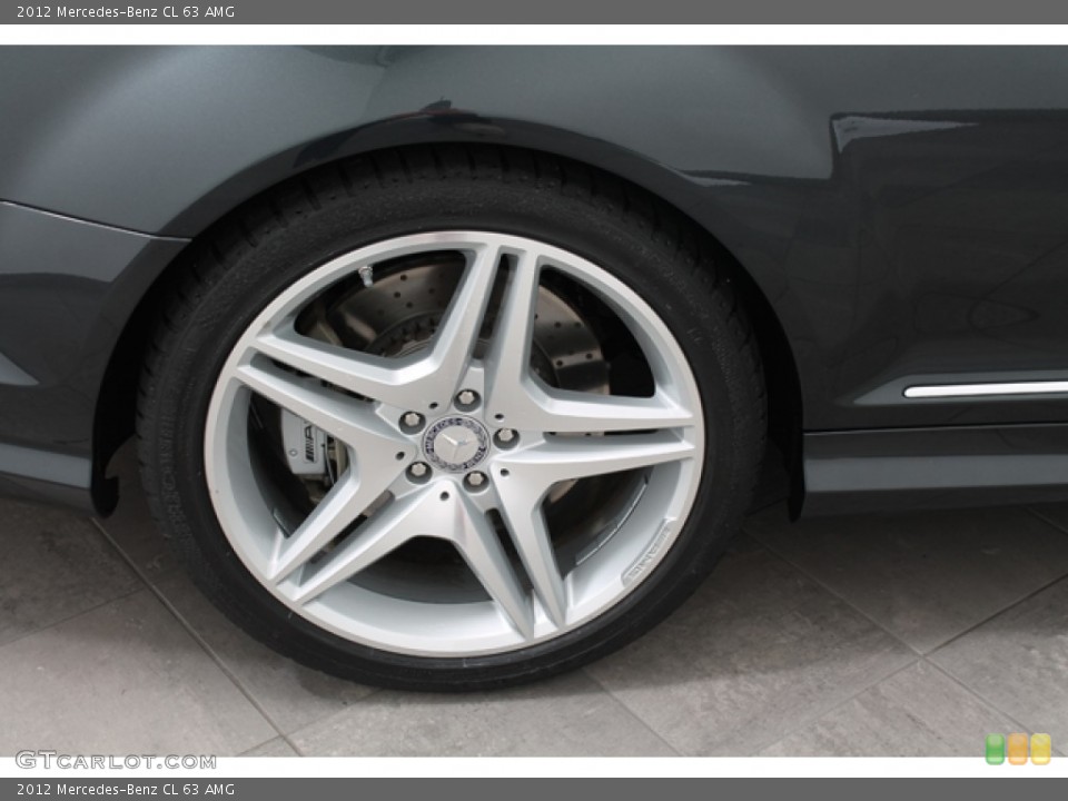 2012 Mercedes-Benz CL 63 AMG Wheel and Tire Photo #69422155