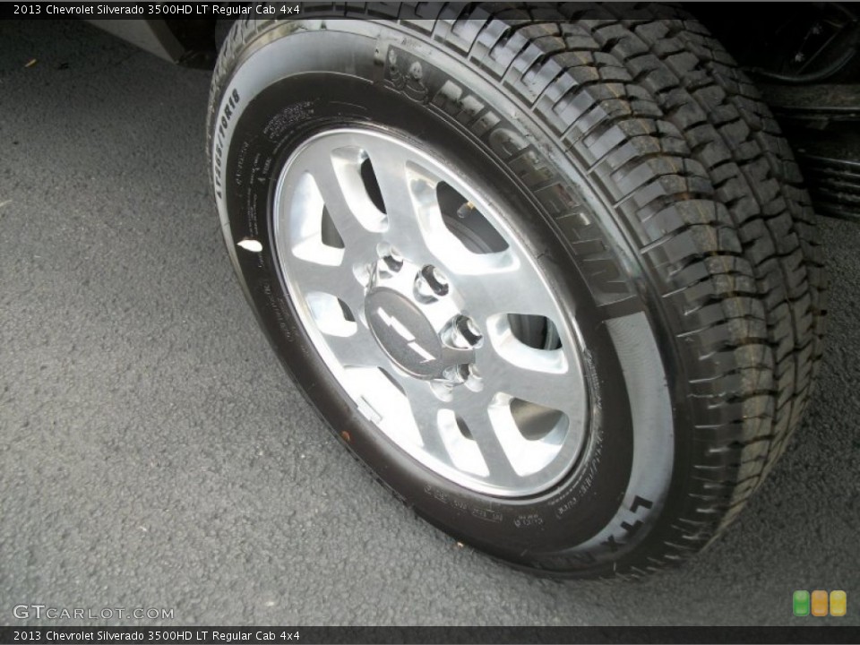 2013 Chevrolet Silverado 3500HD LT Regular Cab 4x4 Wheel and Tire Photo #69423361