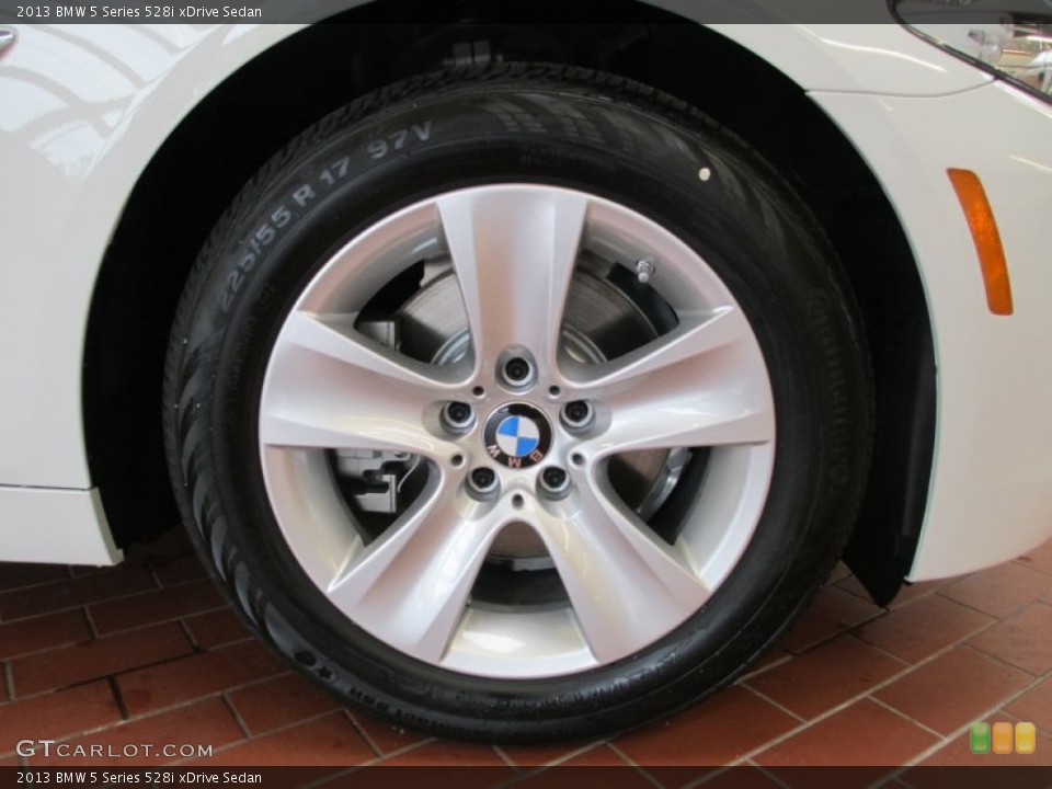 2013 BMW 5 Series 528i xDrive Sedan Wheel and Tire Photo #69425407