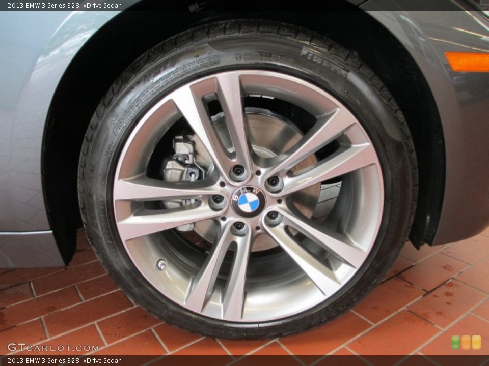 2013 BMW 3 Series 328i xDrive Sedan Wheel and Tire Photo #69425884