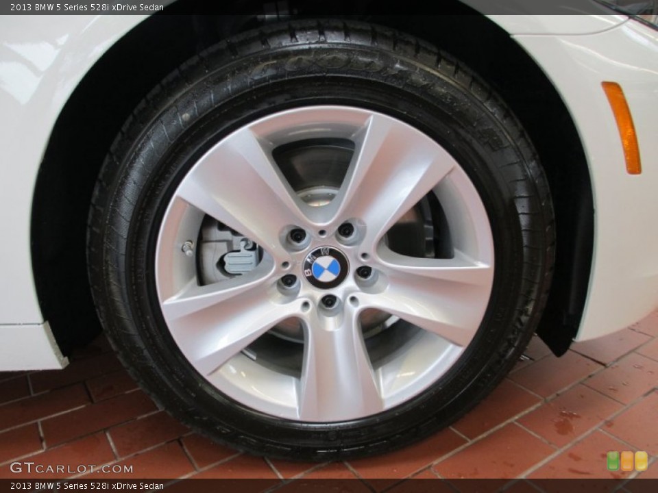 2013 BMW 5 Series 528i xDrive Sedan Wheel and Tire Photo #69426043