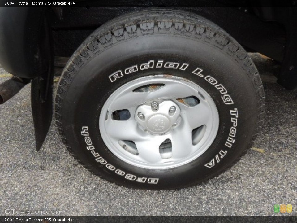 2004 Toyota Tacoma SR5 Xtracab 4x4 Wheel and Tire Photo #69427198