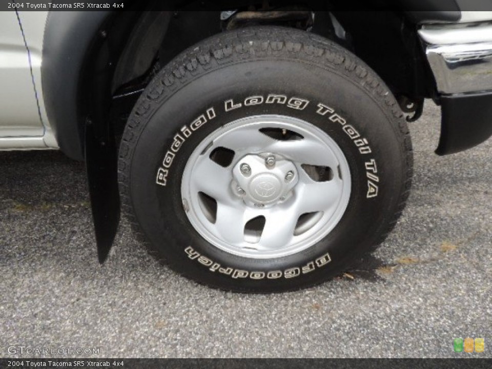 2004 Toyota Tacoma SR5 Xtracab 4x4 Wheel and Tire Photo #69427207