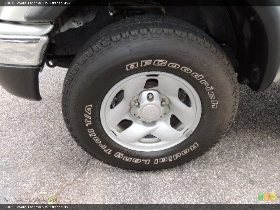 2004 Toyota Tacoma SR5 Xtracab 4x4 Wheel and Tire Photo #69427216