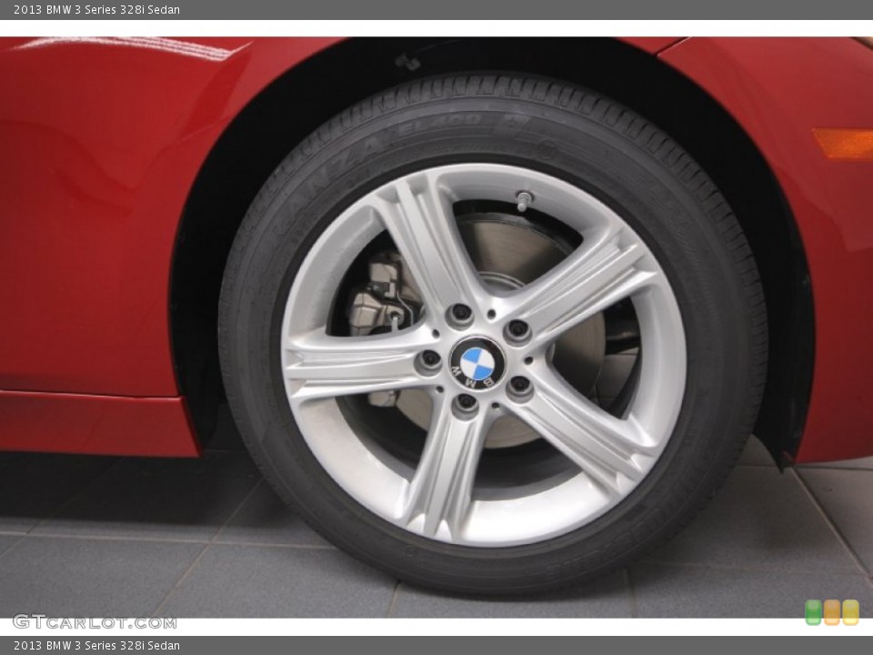 2013 BMW 3 Series 328i Sedan Wheel and Tire Photo #69433888