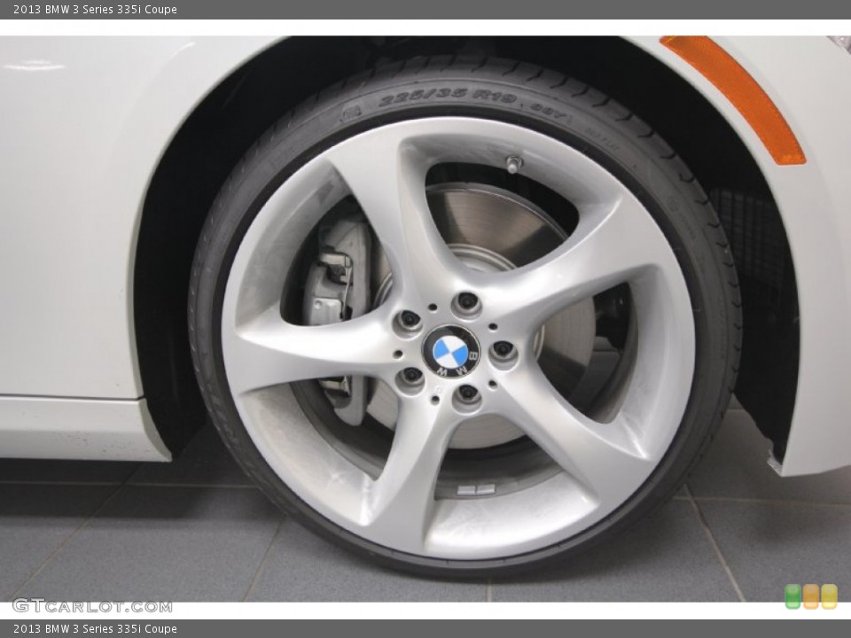 2013 BMW 3 Series 335i Coupe Wheel and Tire Photo #69434107