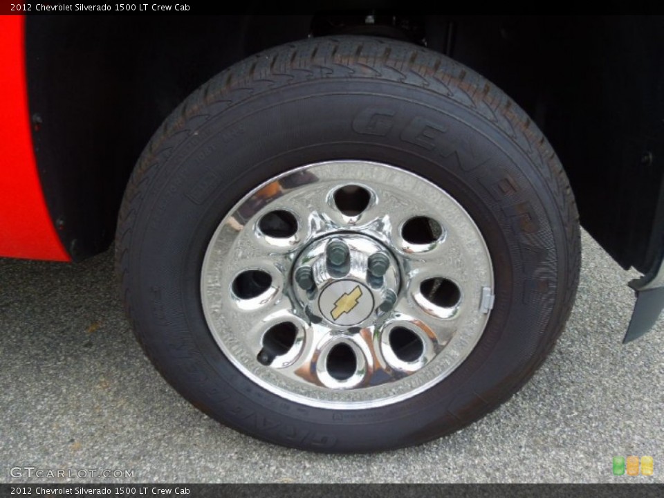 2012 Chevrolet Silverado 1500 LT Crew Cab Wheel and Tire Photo #69442165