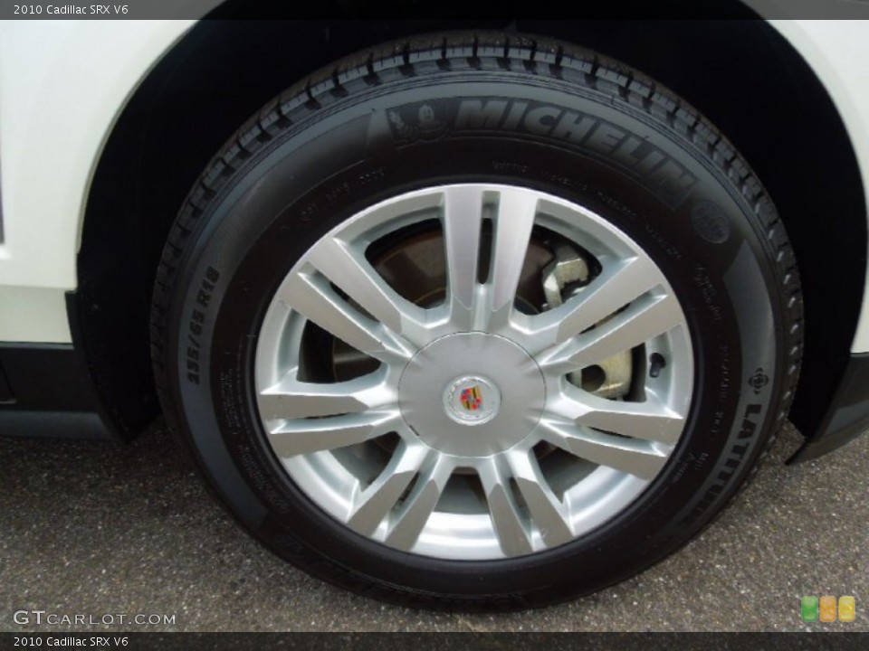 2010 Cadillac SRX V6 Wheel and Tire Photo #69444412