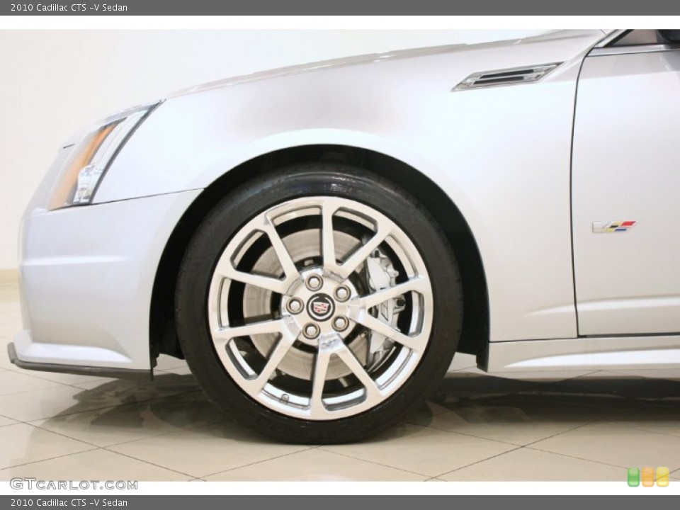 2010 Cadillac CTS -V Sedan Wheel and Tire Photo #69448576