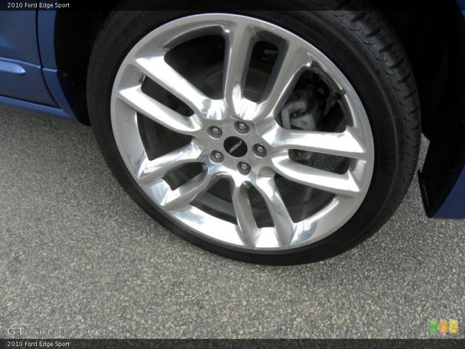 2010 Ford Edge Sport Wheel and Tire Photo #69449070