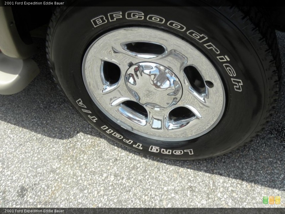 2001 Ford Expedition Eddie Bauer Wheel and Tire Photo #69449524