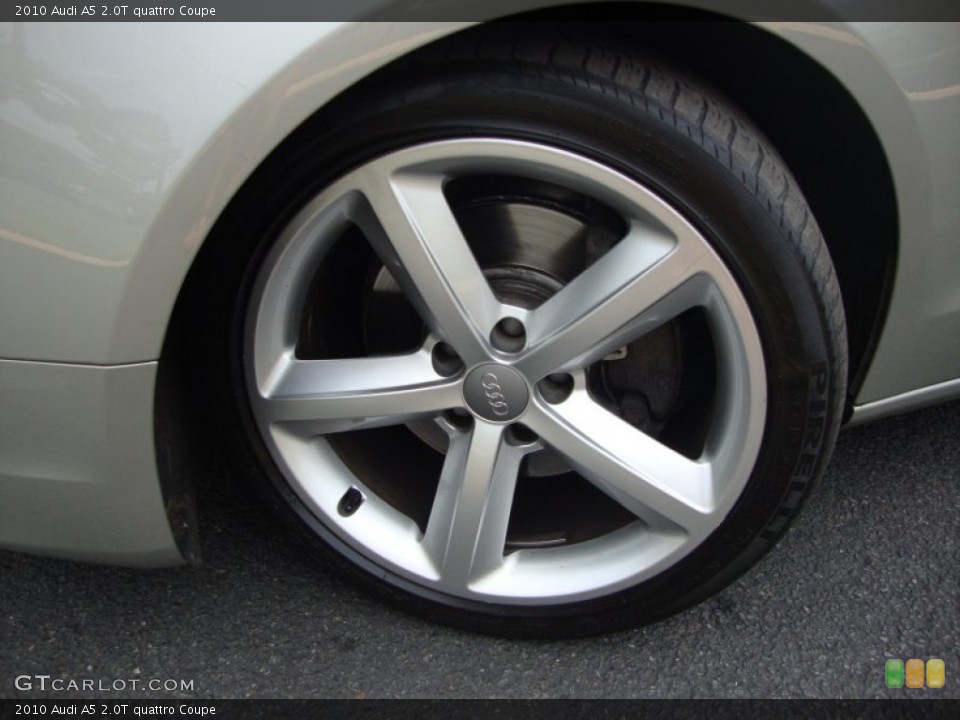 2010 Audi A5 2.0T quattro Coupe Wheel and Tire Photo #69455785