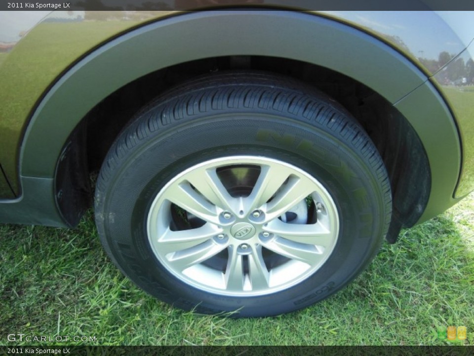 2011 Kia Sportage LX Wheel and Tire Photo #69458626