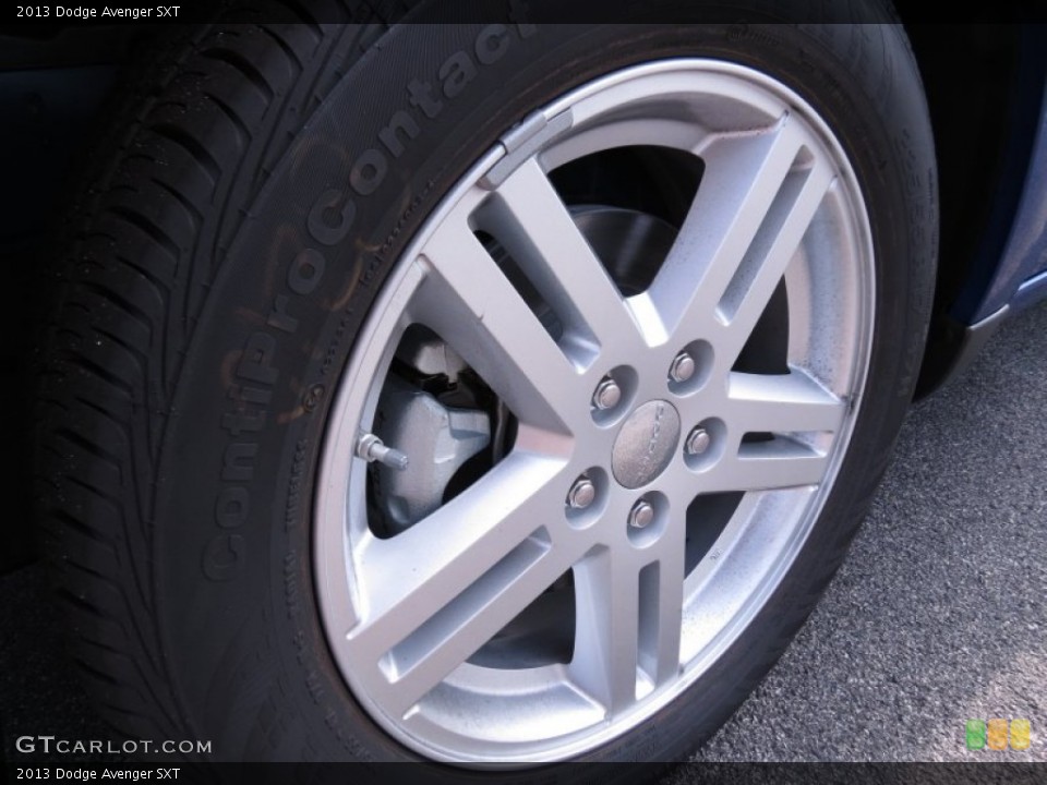 2013 Dodge Avenger SXT Wheel and Tire Photo #69459193