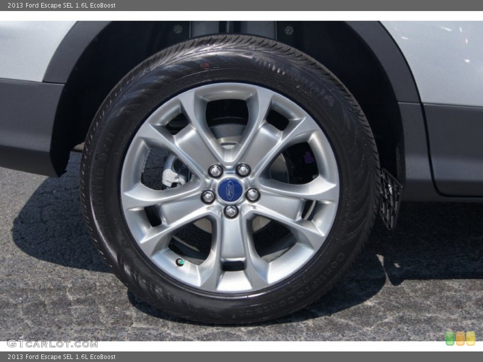 2013 Ford Escape SEL 1.6L EcoBoost Wheel and Tire Photo #69463072