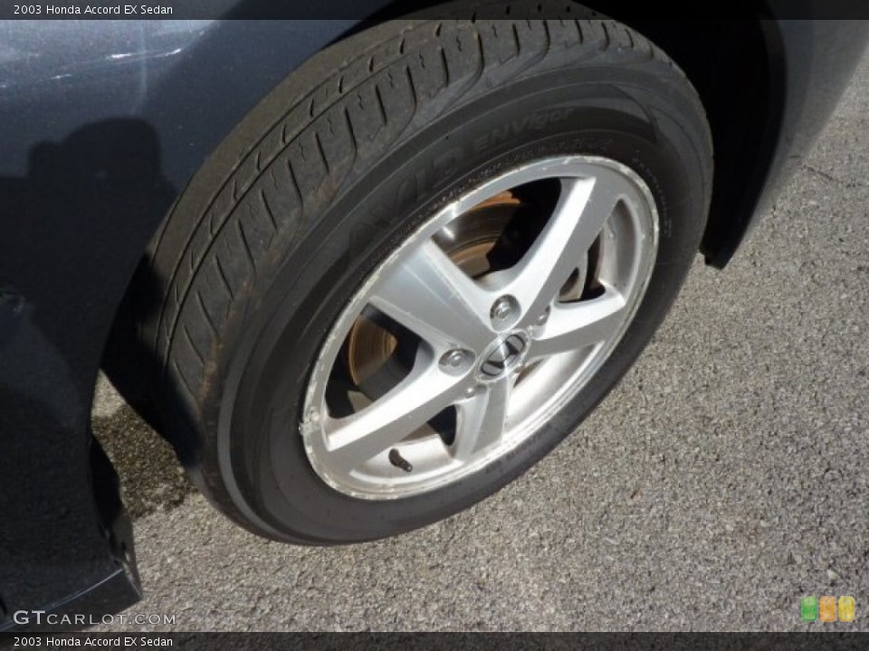 2003 Honda Accord EX Sedan Wheel and Tire Photo #69465427