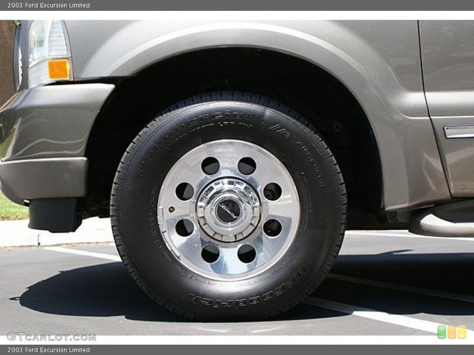2003 Ford Excursion Limited Wheel and Tire Photo #69466150