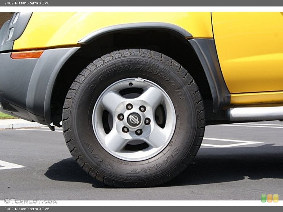 2002 Nissan Xterra XE V6 Wheel and Tire Photo #69466885
