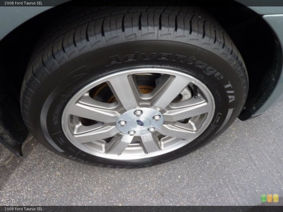 2008 Ford Taurus SEL Wheel and Tire Photo #69467950