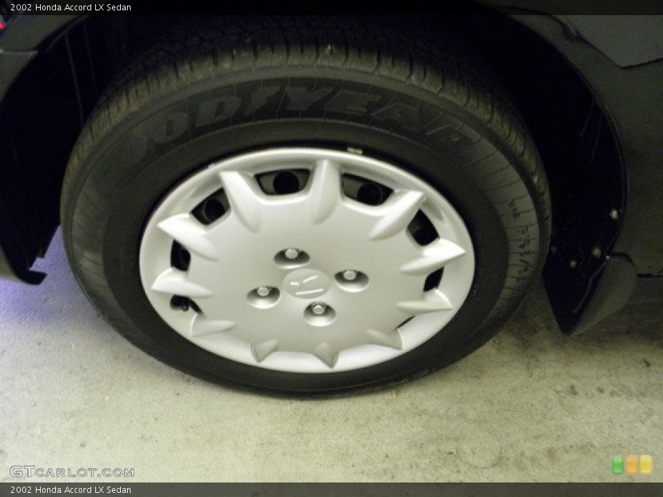 2002 Honda Accord LX Sedan Wheel and Tire Photo #69471433
